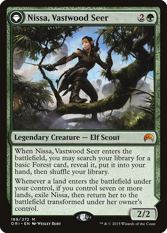 Nissa, Vastwood Seer (189) (ORI)