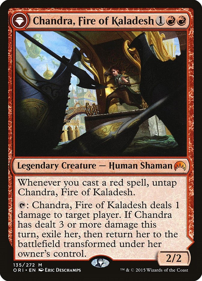 Chandra, Fire of Kaladesh (135) (ORI)