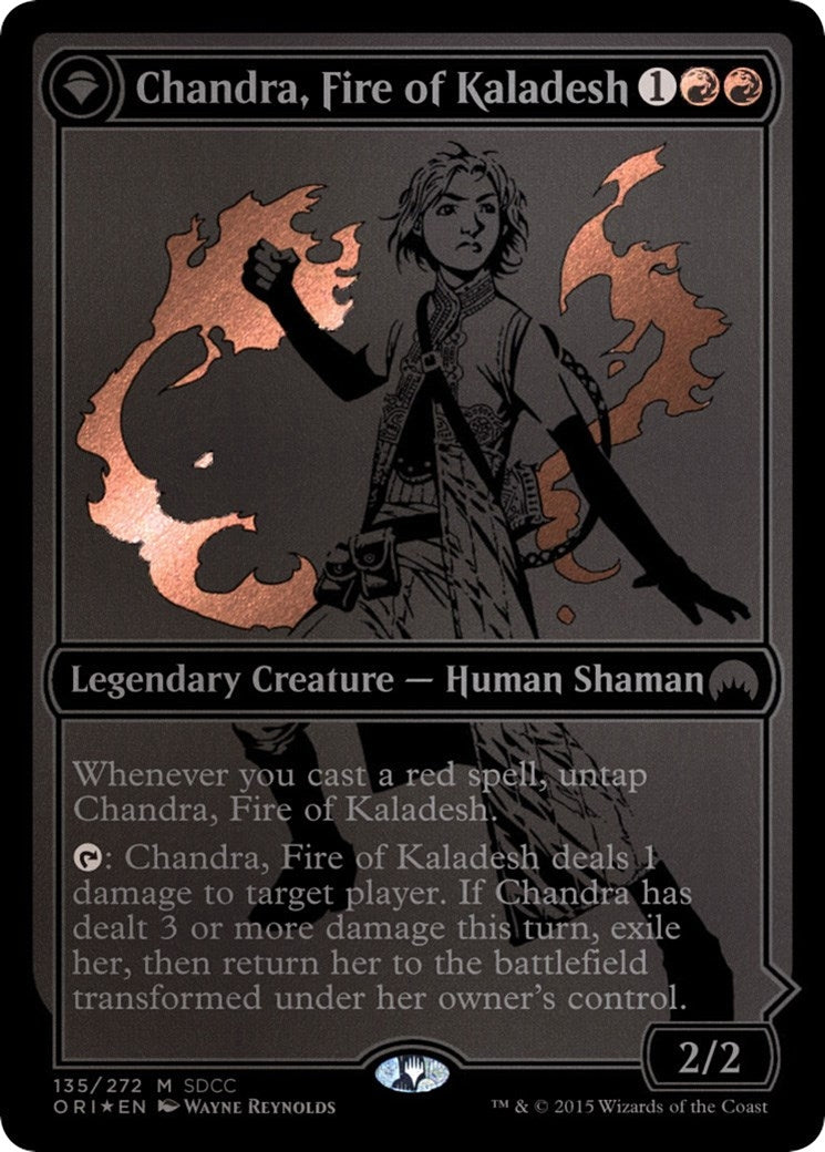 Chandra, Fire of Kaladesh (SDCC 2015 Exclusive) (135) (MEDIA)