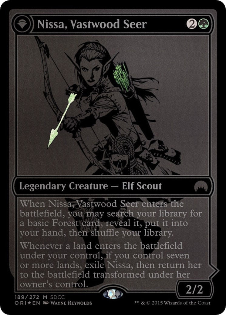 Nissa, Vastwood Seer (SDCC 2015 Exclusive) (189) (MEDIA)