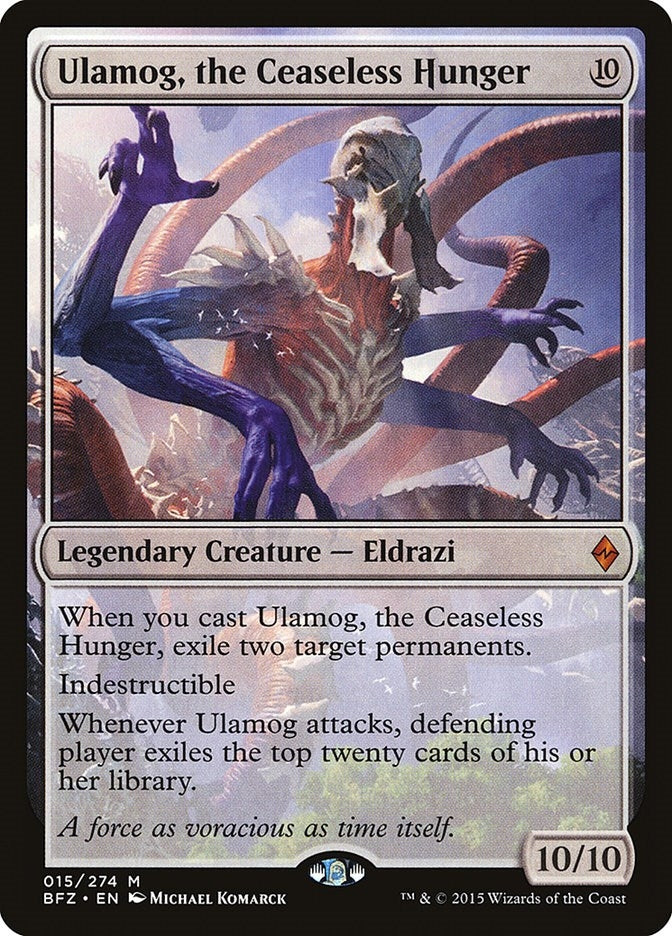 Ulamog, the Ceaseless Hunger (15) (BFZ)