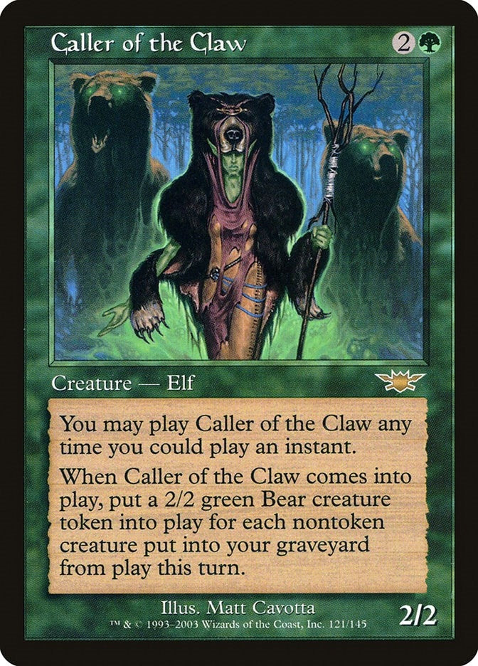 Caller of the Claw (121) (LGN)