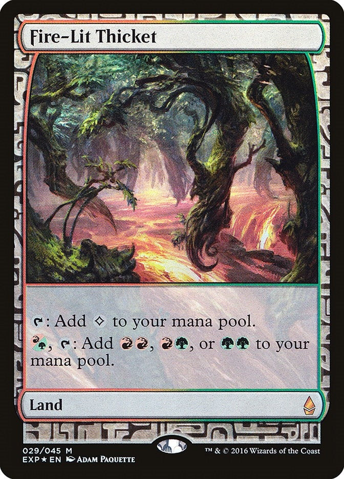Fire-Lit Thicket (29) (EXP)
