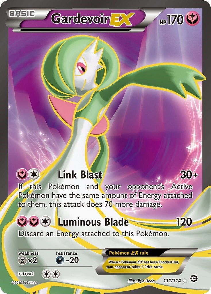 Gardevoir EX (Full Art) (111/114) (STS)