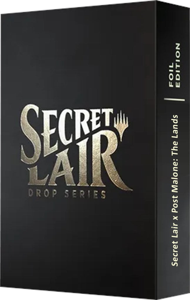 Secret Lair: Drop Series - Secret Lair x Post Malone (The Lands - Foil Edition)