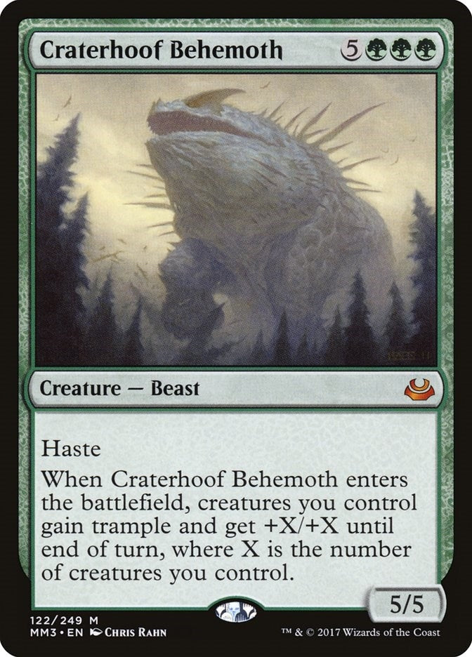 Craterhoof Behemoth (122) (MM3)