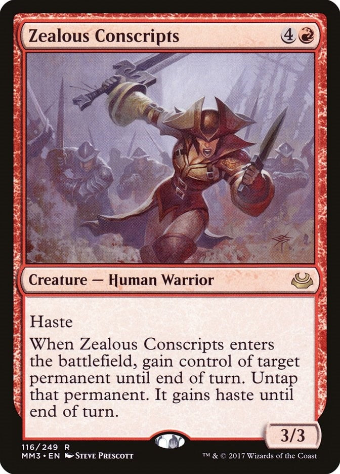 Zealous Conscripts (116) (MM3)