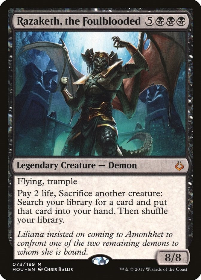 Razaketh, the Foulblooded (73) (HOU)