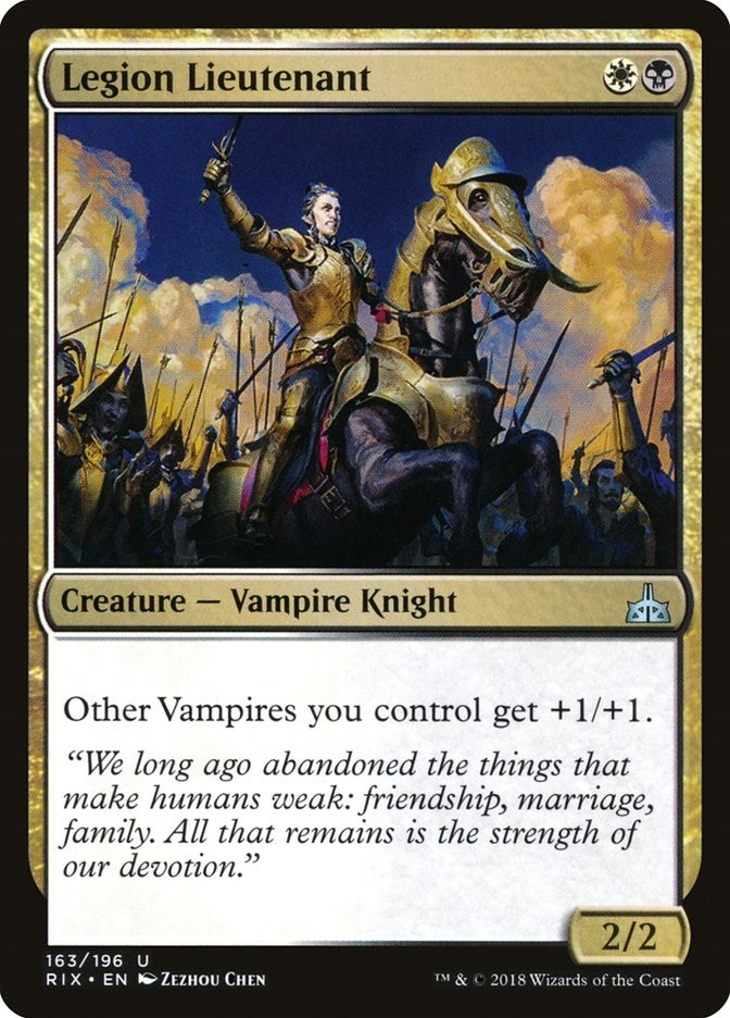 Legion Lieutenant (163) (RIX)