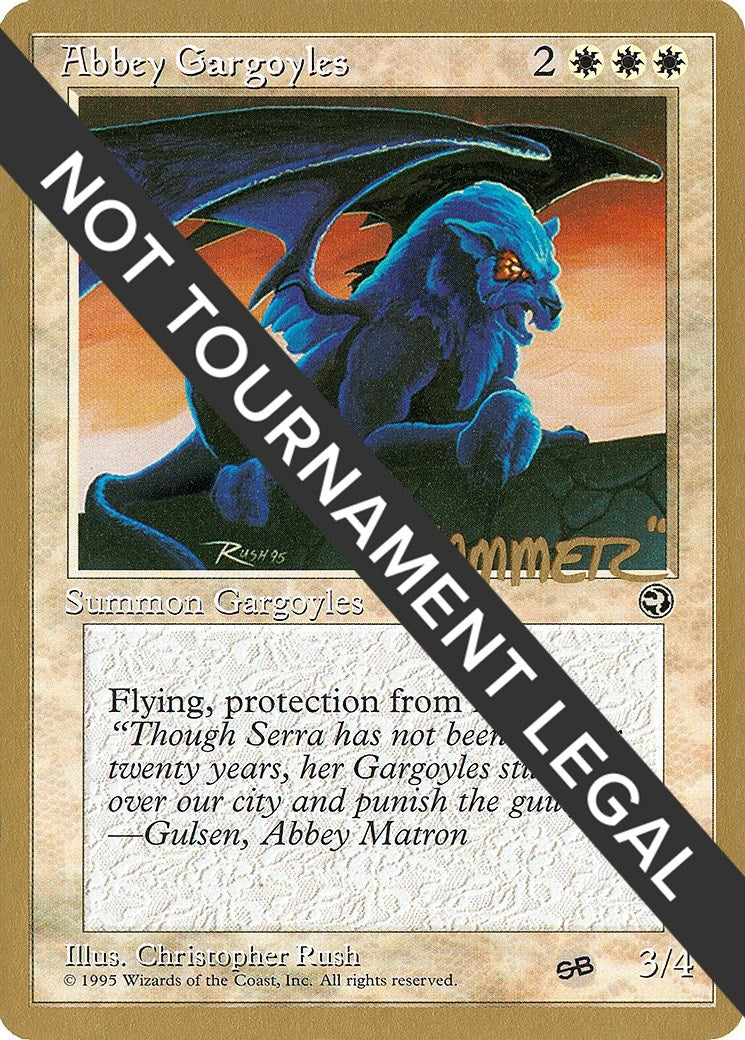 Abbey Gargoyles - 1996 Shawn "Hammer" Regnier (HML) (SB) (WCD)