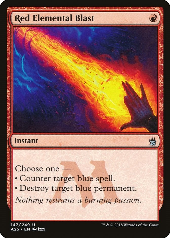 Red Elemental Blast (147) (A25)
