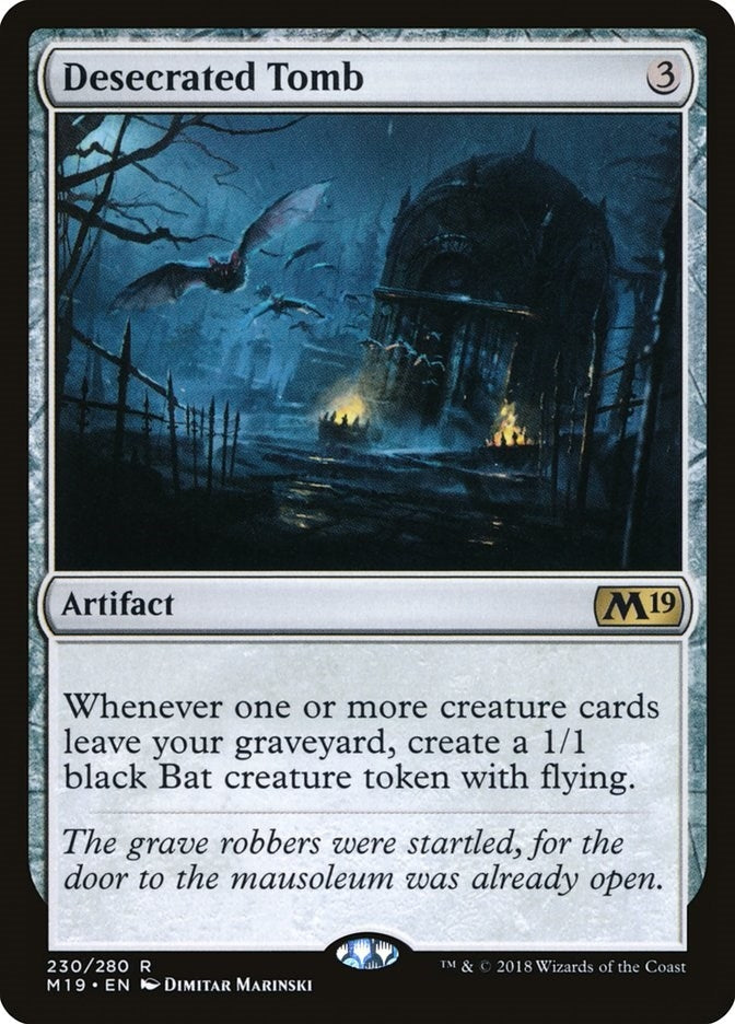 Desecrated Tomb (230) (M19)
