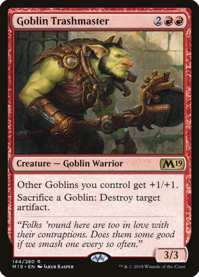 Goblin Trashmaster (144) (M19)