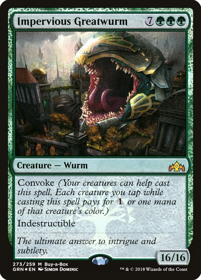Impervious Greatwurm (273) (BABP)
