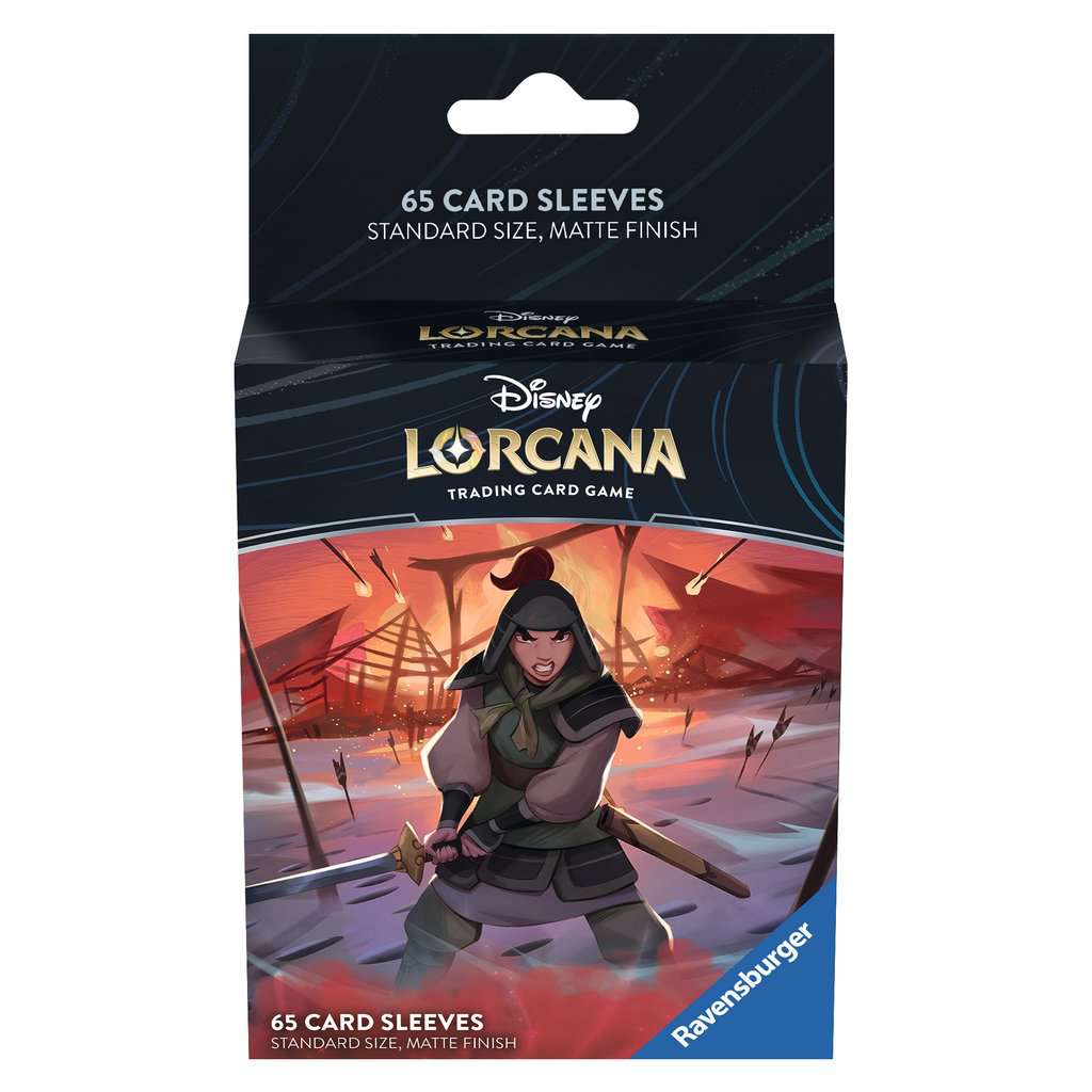 Disney Lorcana: Rise of the Floodborn Card Sleeves Pack Mulan
