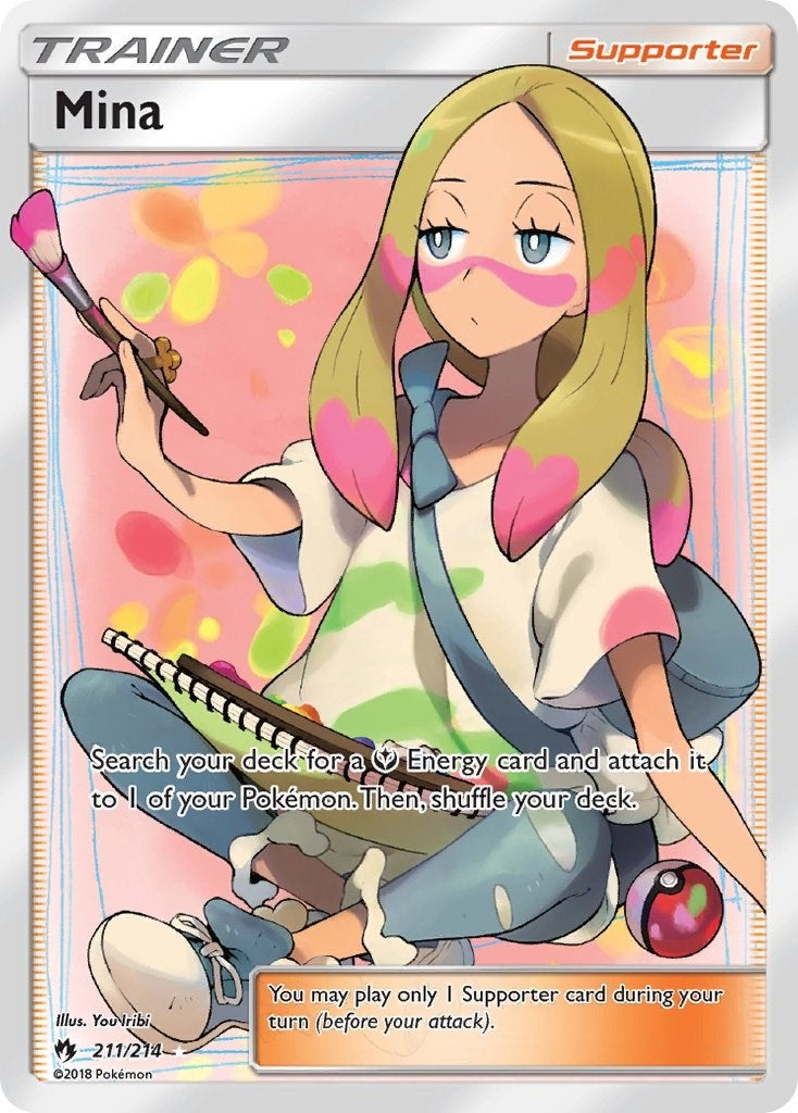 Mina (Full Art) (211/214) (SM8)