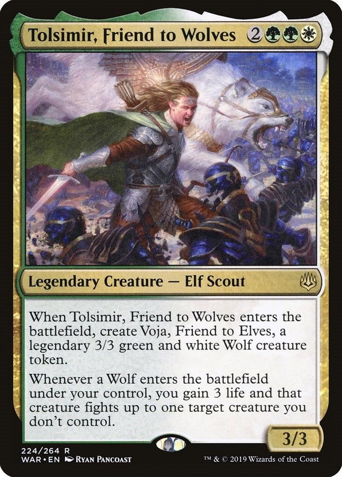 Tolsimir, Friend to Wolves (224) (WAR)