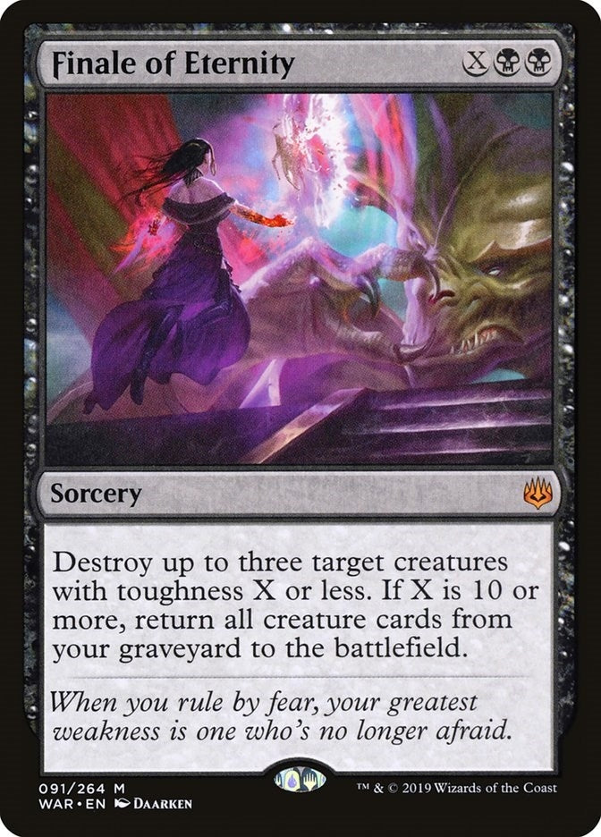 Finale of Eternity (91) (WAR)
