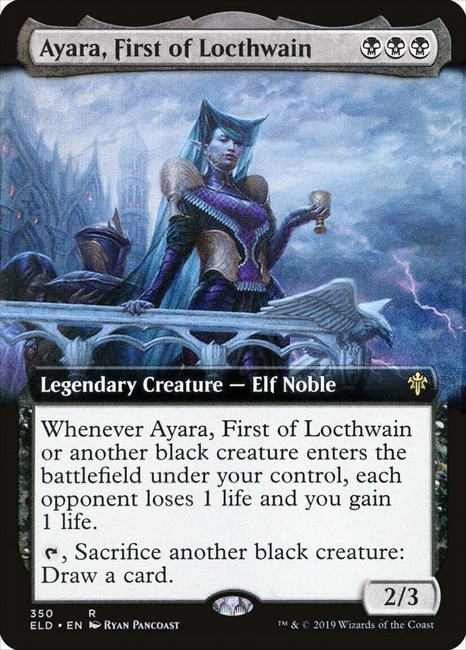 Ayara, First of Locthwain (Extended Art) (350) (ELD)