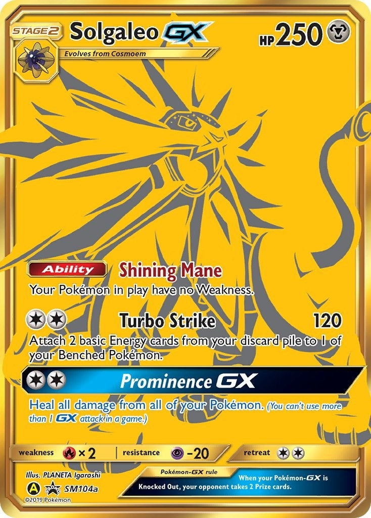 Solgaleo GX - SM104a (SM104a) (SMP)