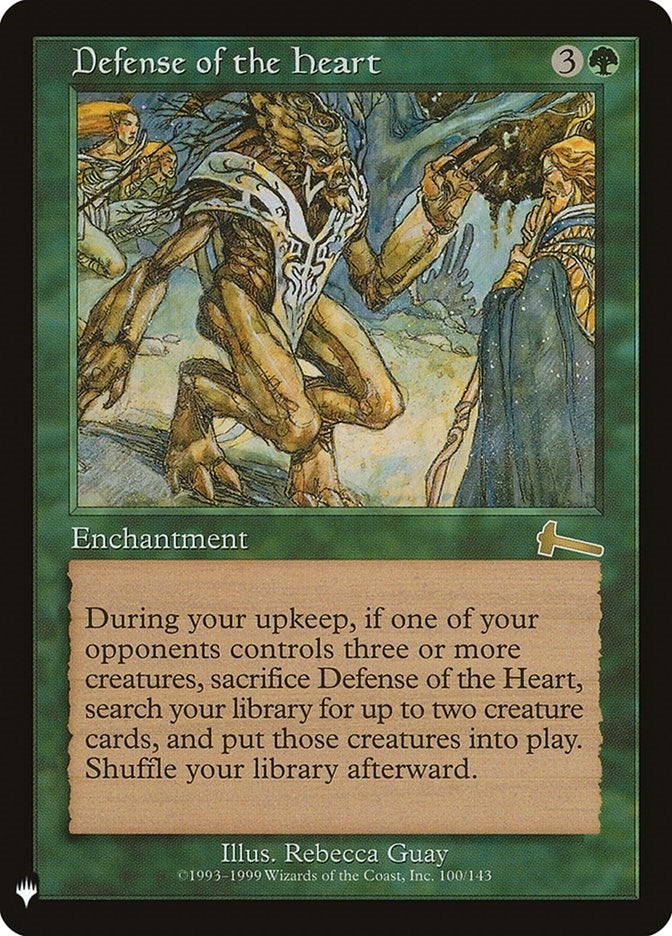 Defense of the Heart (100) (LIST)