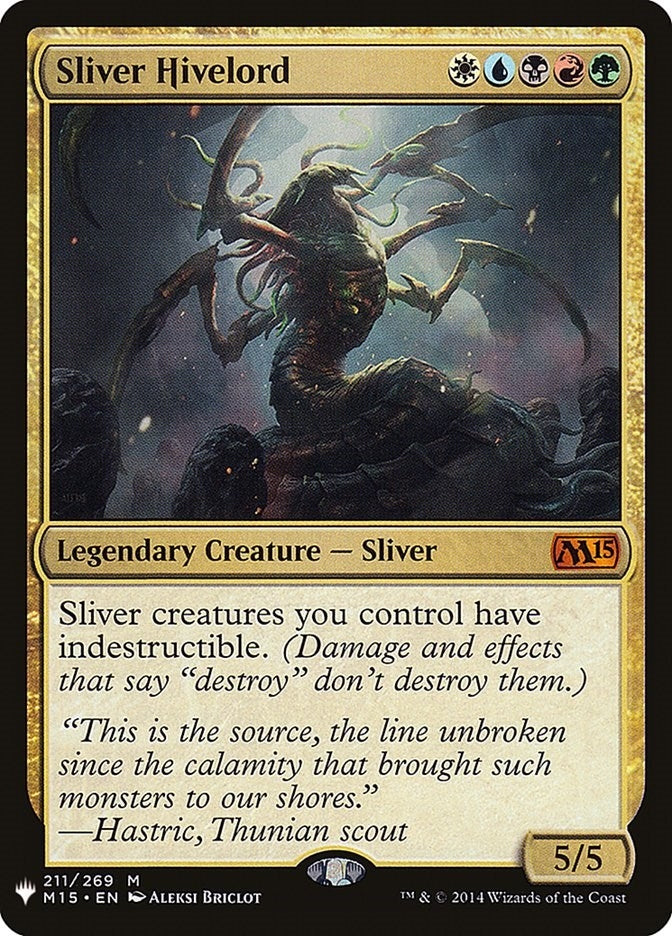 Sliver Hivelord (211) (LIST)