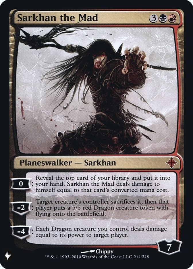 Sarkhan the Mad (214) (LIST)