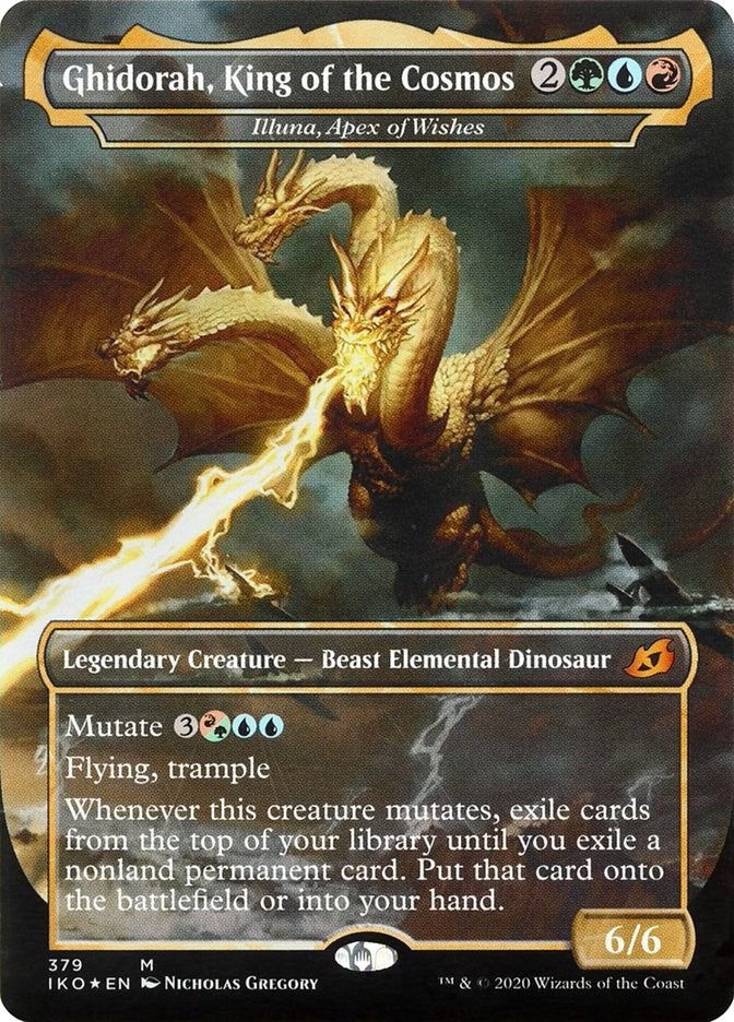 Ghidorah, King of the Cosmos - Illuna, Apex of Wishes (379) (IKO)