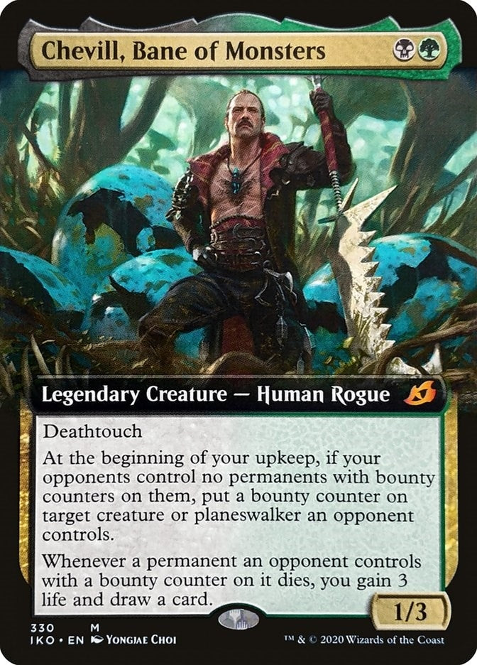 Chevill, Bane of Monsters (Extended Art) (330) (IKO)
