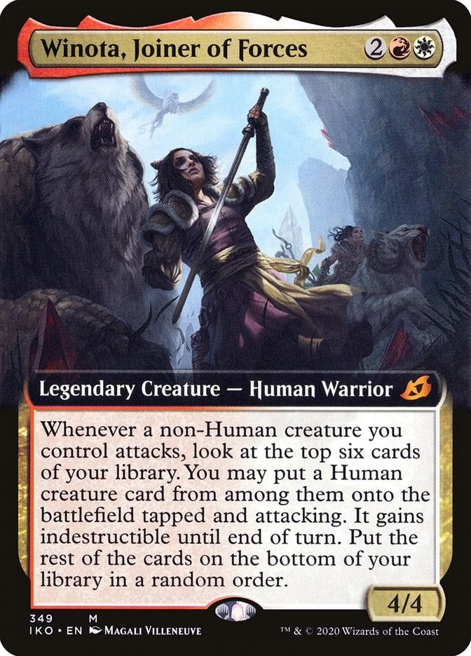 Winota, Joiner of Forces (Extended Art) (349) (IKO)