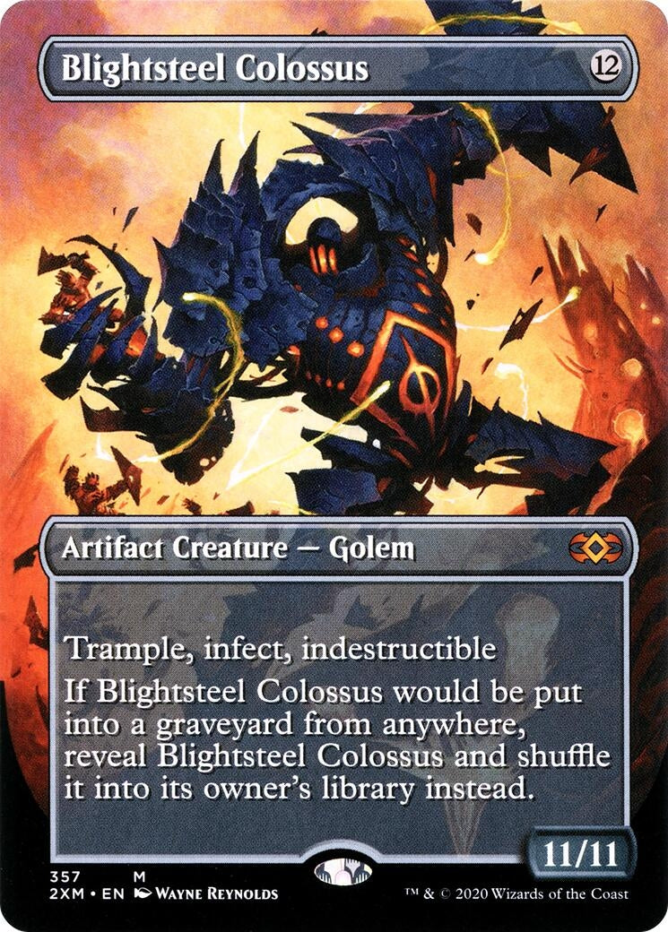 Blightsteel Colossus (Borderless) (357) (2XM)