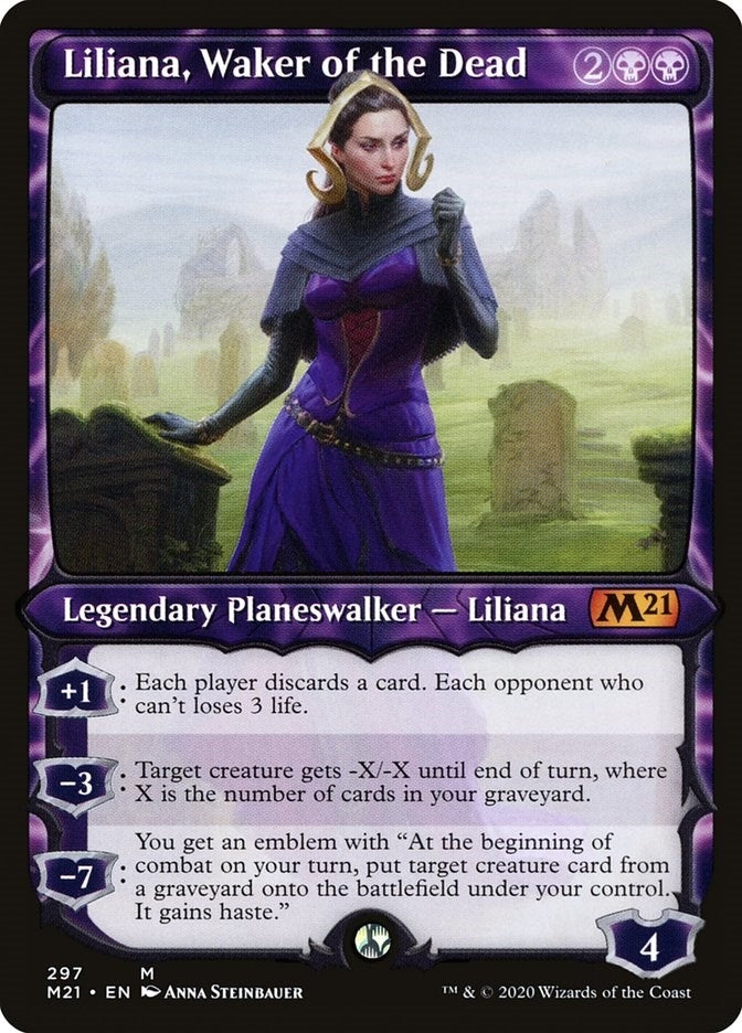 Liliana, Waker of the Dead (Showcase) (297) (M21)