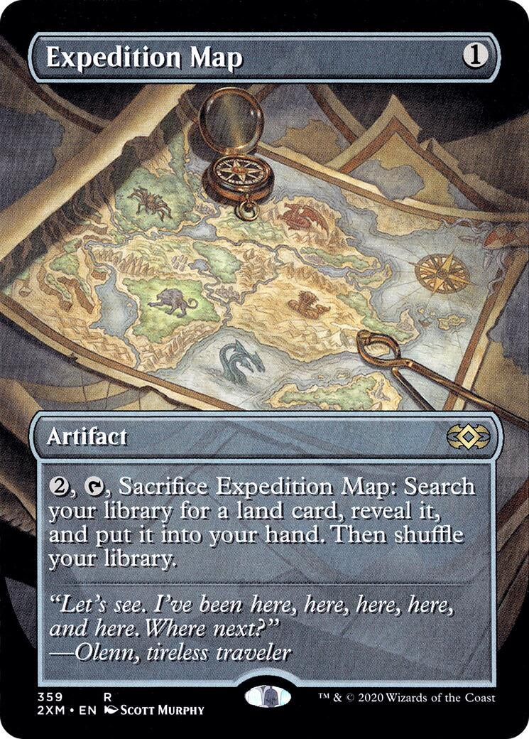 Expedition Map (Borderless) (359) (2XM)