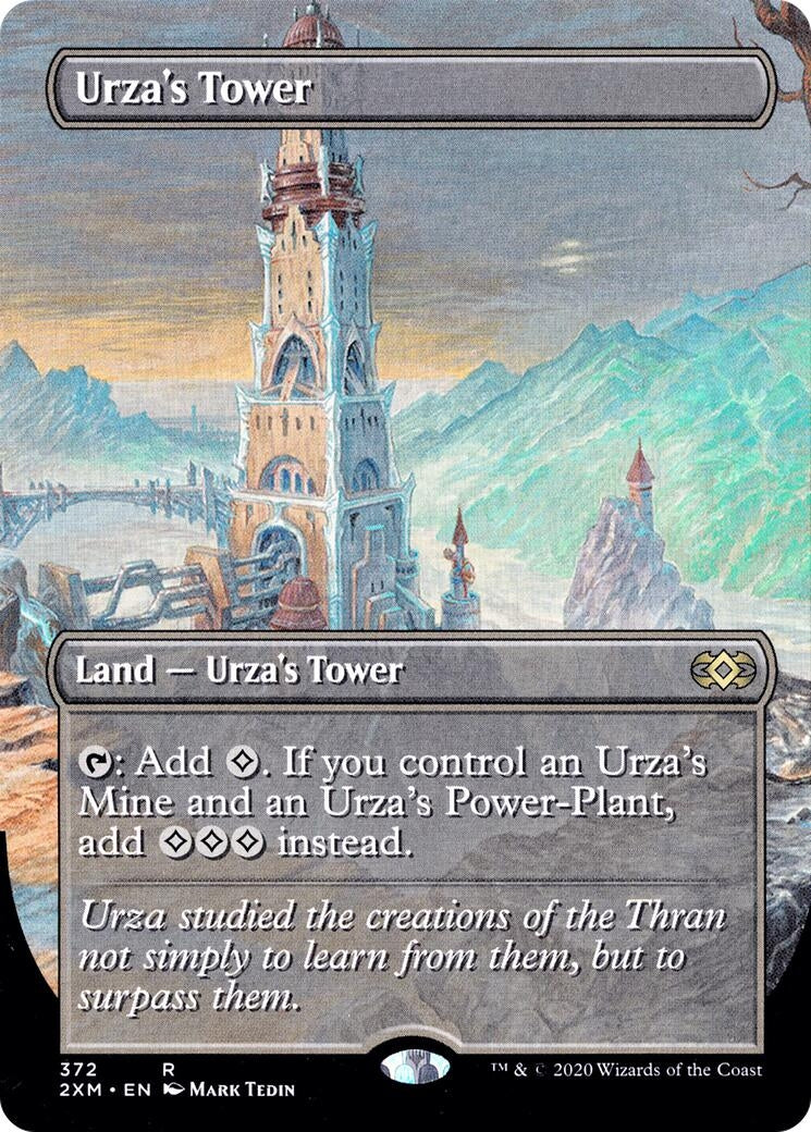 Urza's Tower (Borderless) (372) (2XM)