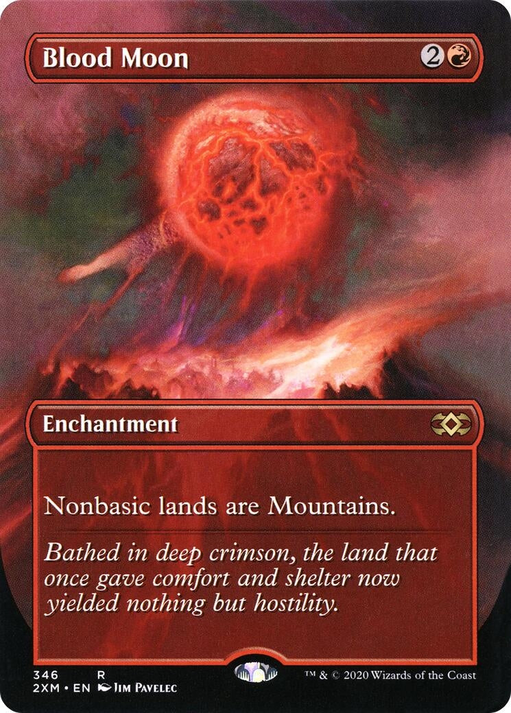 Blood Moon (Borderless) (346) (2XM)