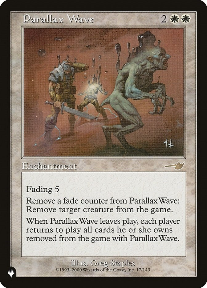 Parallax Wave (17/143) (LIST)