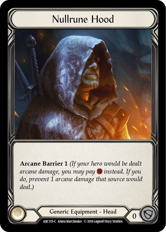 Nullrune Hood (ARC155) (ARC)