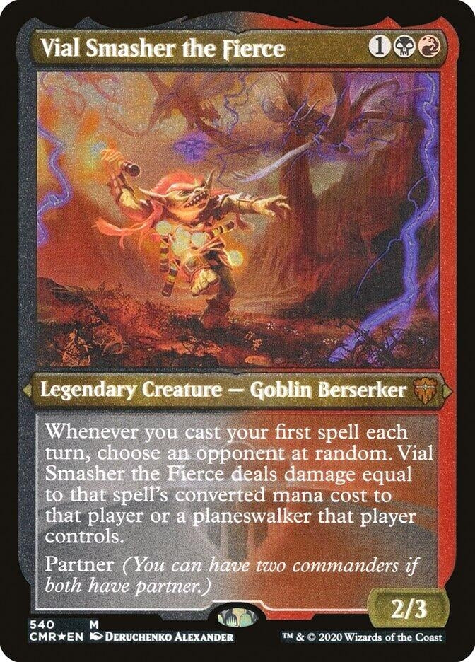 Vial Smasher the Fierce (Foil Etched) (540) (CMR)