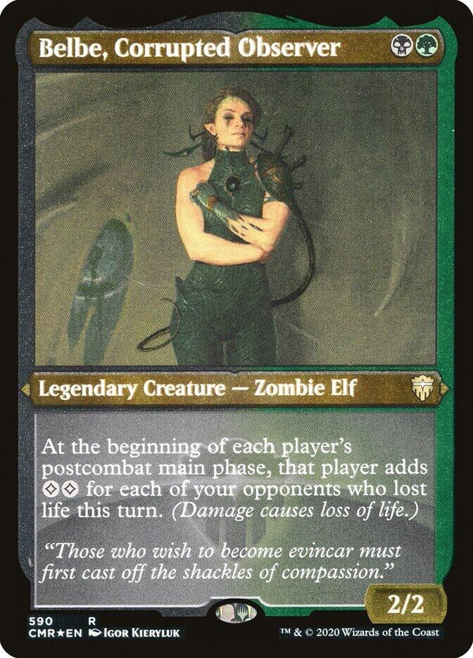 Belbe, Corrupted Observer (Foil Etched) (590) (CMR)