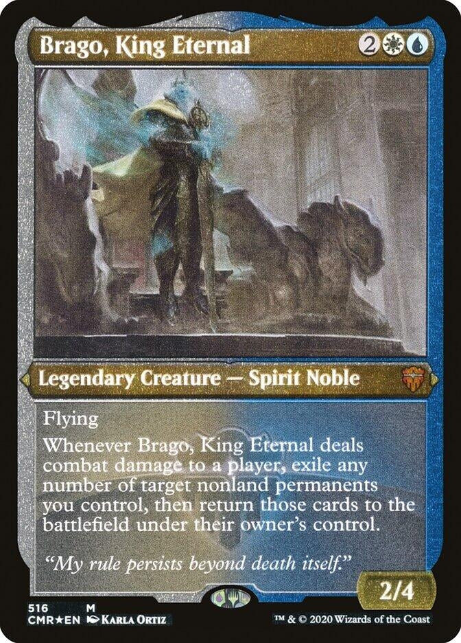 Brago, King Eternal (Foil Etched) (516) (CMR)