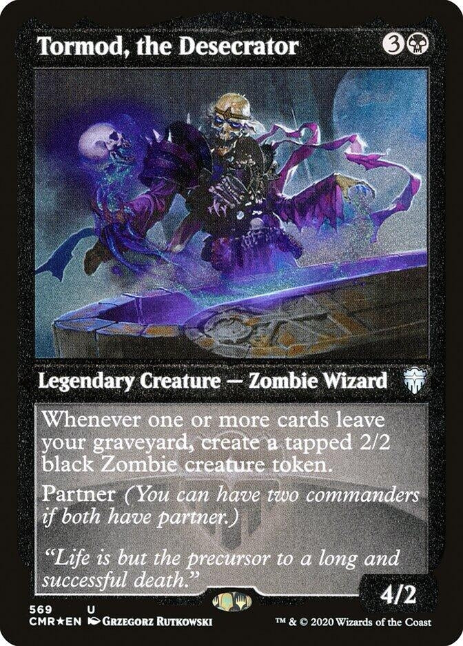 Tormod, the Desecrator (Foil Etched) (569) (CMR)