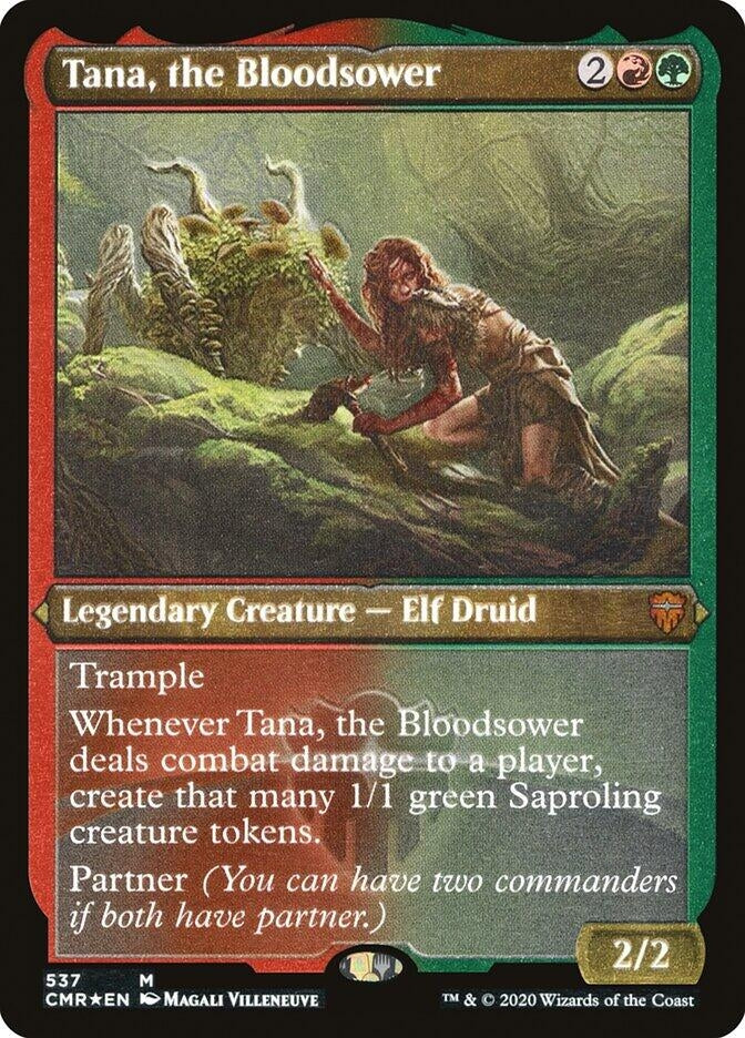 Tana, the Bloodsower (Foil Etched) (537) (CMR)