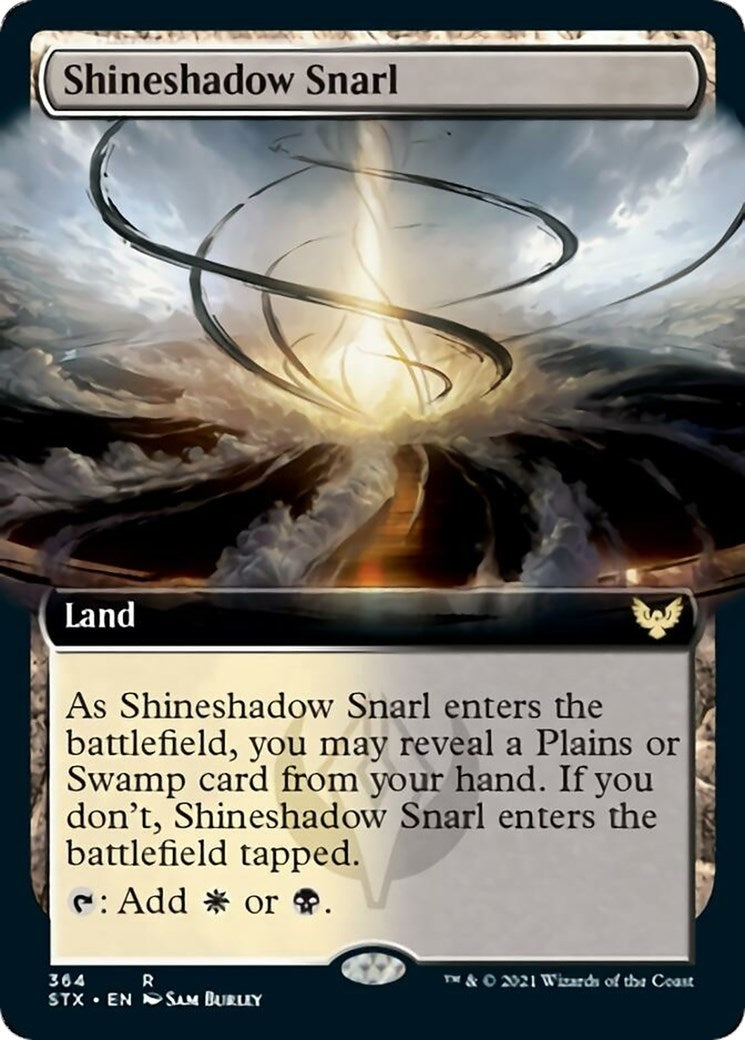 Shineshadow Snarl (Extended Art) (364) (STX)