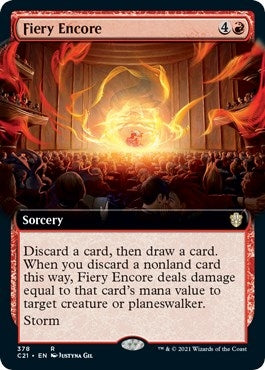 Fiery Encore (Extended Art) (378) (C21)