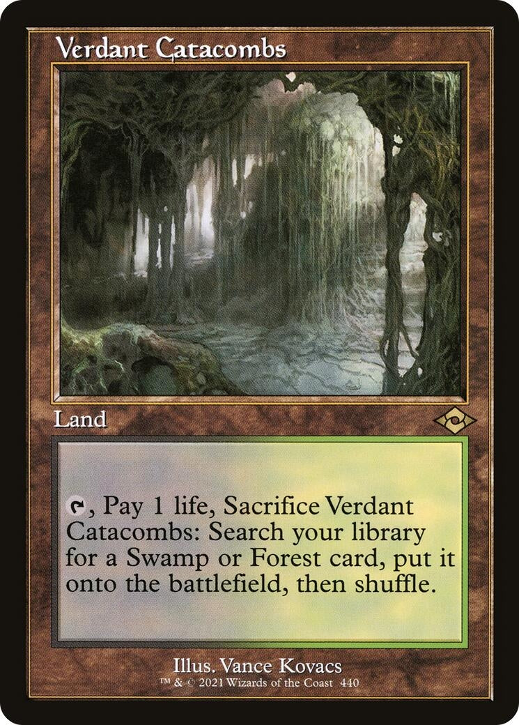 Verdant Catacombs (Retro Frame) (440) (MH2)