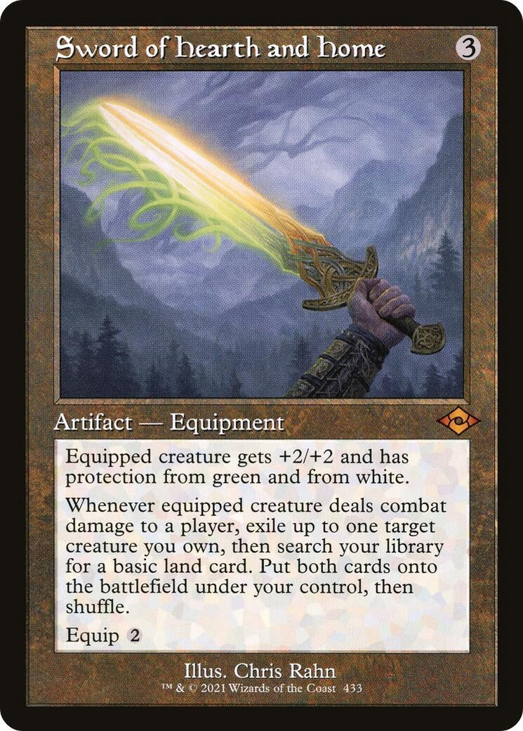 Sword of Hearth and Home (Retro Frame) (433) (MH2)