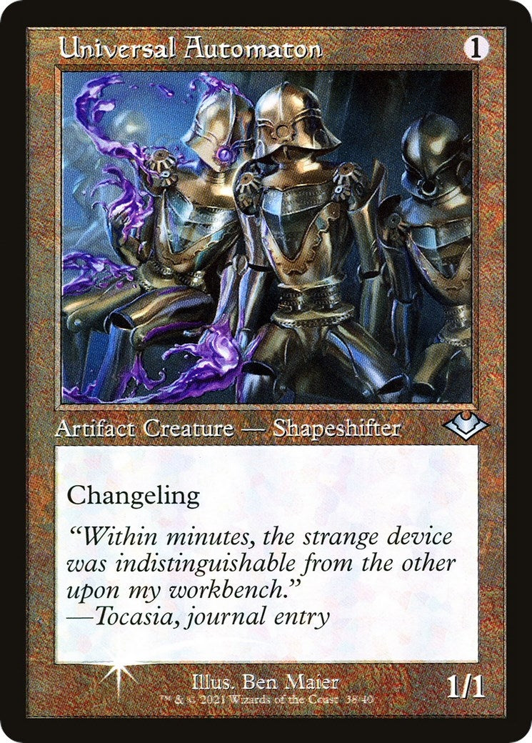 Universal Automaton (Retro Frame) (38) (MH1)