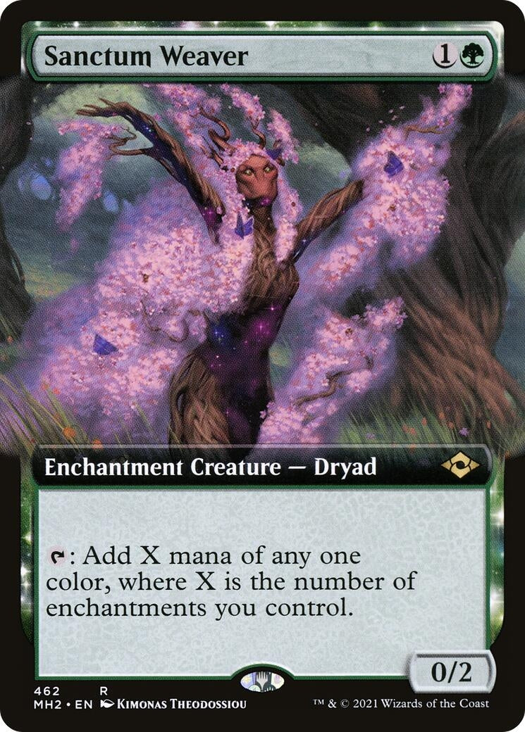 Sanctum Weaver (Extended Art) (462) (MH2)