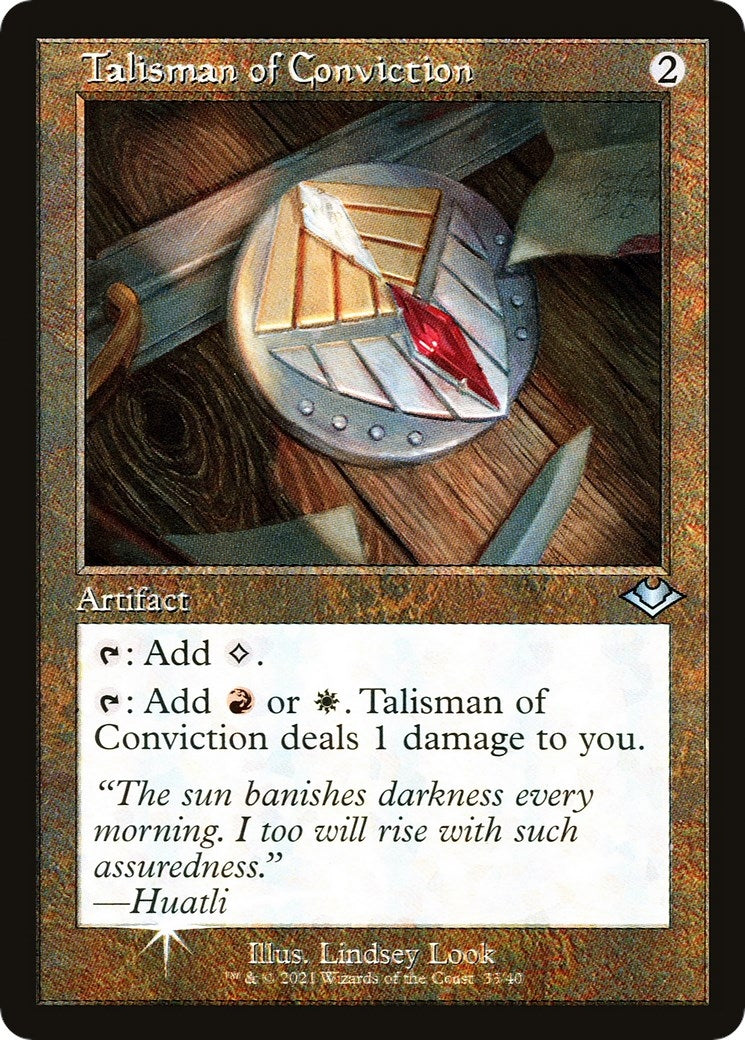 Talisman of Conviction (Retro Frame) (33) (MH1)