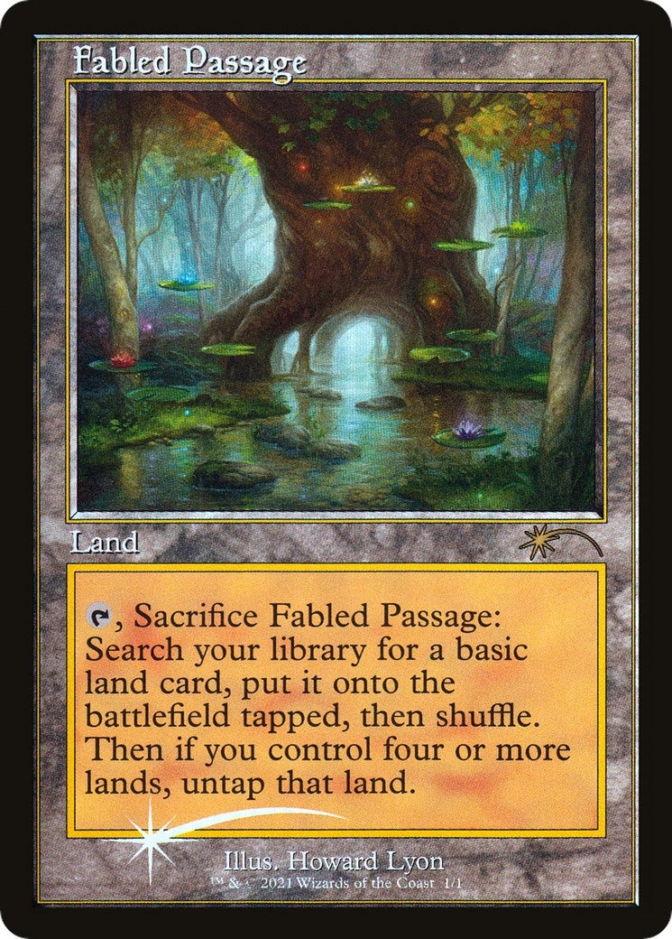 Fabled Passage (Retro Frame) (1) (WPN)